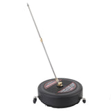 15.8 Inch Surface Cleaner with Wheels 3600PSI 1/4 Inch Quick Plug Stainless Steel Pressure Washer Surface Cleaner for Driveway Terrace Garden