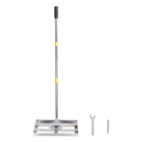 Lawn Leveling Rake Stainless Steel Adjustable Handle Lawn Leveler Tool for Landscape Backyard Garden Golf Course Farm