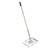 Lawn Leveling Rake Stainless Steel Adjustable Handle Lawn Leveler Tool for Landscape Backyard Garden Golf Course Farm