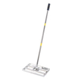 Lawn Leveling Rake Stainless Steel Adjustable Handle Lawn Leveler Tool for Landscape Backyard Garden Golf Course Farm