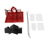 Bird Feeder House for Outside Mesh Wild Bird Feeder Large Capacity Weatherproof Bird Feeding Station Hanging for Garden Yard Squirrel Proof Red In Australia - Darrahopens