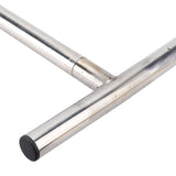 Dibble Bar Planting Tool with Foot Pedal Stainless Steel T Handle Spade Shovel for Digging Transplanting Gardening