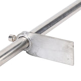 Dibble Bar Planting Tool with Foot Pedal Stainless Steel T Handle Spade Shovel for Digging Transplanting Gardening