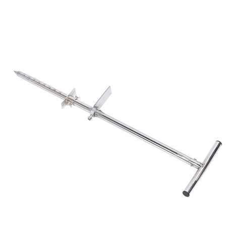 Soil Sampler Probe Stainless Steel Soil Probe with Foot Pedal Ergonomic T Handle Planting Tool 33.5in for Lawn Garden Farm Plant Care In Australia - Darrahopens