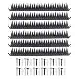 Fence Spikes Metal Animal Deterrent Anti Climb Anti Theft Wall Spikes for Home Outdoor