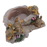 Turtle Plant Pot Creative Exquisite Resin Turtle Sculpture for Indoor Outdoor Decoration
