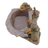 Turtle Plant Pot Creative Exquisite Resin Turtle Sculpture for Indoor Outdoor Decoration