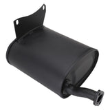 Generator Muffler for GX340 GX390 11HP 13HP Steel Generator Muffler Replacement for 440cc 337cc 338cc 389cc 420cc 439cc 459cc