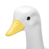 Garden Goose Statue Resin Lifelike Large Size White Goose Sculpture Ornament for Pool Yard Outdoor Decor In Australia - Darrahopens