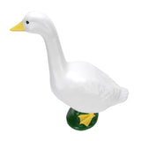 Garden Goose Statue Resin Lifelike Large Size White Goose Sculpture Ornament for Pool Yard Outdoor Decor In Australia - Darrahopens