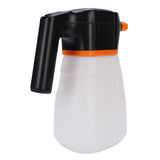 Car Wash Electric Foam Sprayer 2L 6000mAh Battery High Pressure Rechargeable Cordless Soap Sprayer for Garden Watering Outdoor Cleaning White