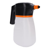 Car Wash Electric Foam Sprayer 2L 6000mAh Battery High Pressure Rechargeable Cordless Soap Sprayer for Garden Watering Outdoor Cleaning White