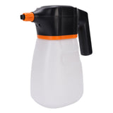 Car Wash Electric Foam Sprayer 2L 6000mAh Battery High Pressure Rechargeable Cordless Soap Sprayer for Garden Watering Outdoor Cleaning White