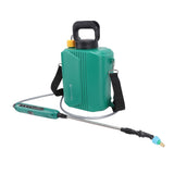 Battery Powered Garden Sprayer 6L Electric Backpack Sprayer with 3 Nozzles Retractable Wand Adjustable Strap for Lawn Garden Yard