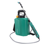 Battery Powered Garden Sprayer 6L Electric Backpack Sprayer with 3 Nozzles Retractable Wand Adjustable Strap for Lawn Garden Yard