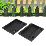 40 Pcs Deck Railing Connectors Nylon Railing Wood Post Brackets for Garden Fence Porch Pergola Arbors Carport