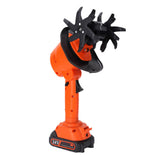 Electric Tiller Handheld Battery Powered Cordless Garden Cultivator for Lawn Soil Cultivation US Plug