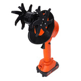 Electric Tiller Handheld Battery Powered Cordless Garden Cultivator for Lawn Soil Cultivation EU Plug