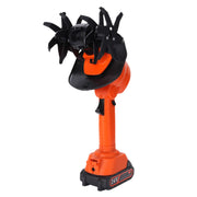 Electric Tiller Handheld Battery Powered Cordless Garden Cultivator for Lawn Soil Cultivation EU Plug