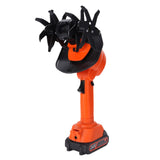 Electric Tiller Handheld Battery Powered Cordless Garden Cultivator for Lawn Soil Cultivation EU Plug