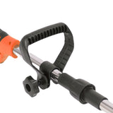 Leaf Blower Cordless Electric Blower with Batteries Fast Charger Foldable Blower for Patio Cleaning Lawn Care Blowing Fallen Leaves Dust EU Plug Orange In Australia - Darrahopens