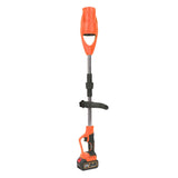 Leaf Blower Cordless Electric Blower with Batteries Fast Charger Foldable Blower for Patio Cleaning Lawn Care Blowing Fallen Leaves Dust EU Plug Orange