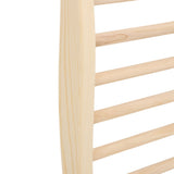 Sauna Backrest Wood Anti Slip S Shape Sauna Back Support with Pad Hat Slippers for Sauna Equipment