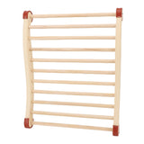 Sauna Backrest Wood Anti Slip S Shape Sauna Back Support with Pad Hat Slippers for Sauna Equipment
