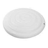 Inflatable Hot Tub Cover 5.4FT PVC Rainproof Protective Round Hot Tub Cover for Outdoor Inflatable Hot Tubs SPA Pools