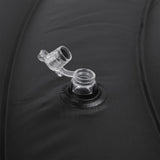 Inflatable Hot Tub Cover PVC Adjustable Inflatable Pool Protective Lid with Handles for Outdoor
