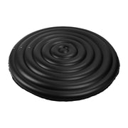 Inflatable Hot Tub Cover 4.2FT to 5.9FT Adjustable PVC Rainproof Protective Outdoor Round Hot Tub Cover for SPA Pools
