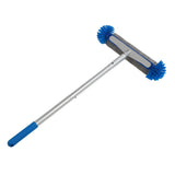 Pool Tool Set 8 Poles Brush Mesh Net 360 Degree Swimming Pool Cleaning Kit for Spas Hot Tubs