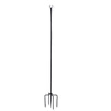 2 Set String Light Poles Metal Outside Support Adjustable Outdoor Hanging Stand for Patio Garden Balcony Backyard Arrangement