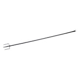 2 Set String Light Poles Metal Outside Support Adjustable Outdoor Hanging Stand for Patio Garden Balcony Backyard Arrangement