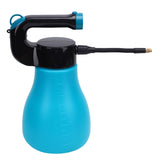 Electric Spray Bottle 3L High Efficiency Handheld Electric Spraying Watering Pot with Adjustable Nozzle for Garden Blue