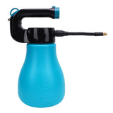 Electric Spray Bottle 3L High Efficiency Handheld Electric Spraying Watering Pot with Adjustable Nozzle for Garden Blue