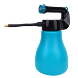 Electric Spray Bottle 3L High Efficiency Handheld Electric Spraying Watering Pot with Adjustable Nozzle for Garden Blue