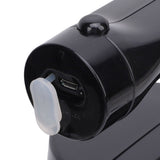 Electric Spray Bottle 3L High Efficiency Handheld Electric Spraying Watering Pot with Adjustable Nozzle for Garden White