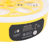 Egg Incubator for Hatching Eggs Humidity Temperature Control Egg Candler Automatic Egg Turner