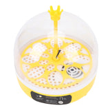 Egg Incubator for Hatching Eggs Humidity Temperature Control Egg Candler Automatic Egg Turner