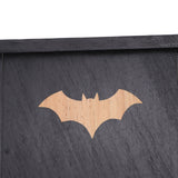Wooden Bat House for Outdoors Double Chamber Bat Box Shelter Easy to Hang Hold Up to 75 Bats Black In Australia - Darrahopens