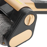 Spinning Grill Brush Cordless Rechargeable BBQ Tool with 350 RPM Stainless Steel Roller LED Light Electric BBQ Grill Cleaner Black In Australia - Darrahopens