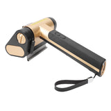 Spinning Grill Brush Cordless Rechargeable BBQ Tool with 350 RPM Stainless Steel Roller LED Light Electric BBQ Grill Cleaner Black