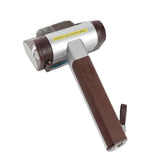 Spinning Grill Brush Cordless Rechargeable BBQ Tool with 350 RPM Stainless Steel Roller LED Light Electric BBQ Grill Cleaner Brown In Australia - Darrahopens