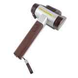 Spinning Grill Brush Cordless Rechargeable BBQ Tool with 350 RPM Stainless Steel Roller LED Light Electric BBQ Grill Cleaner Brown