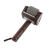 Spinning Grill Brush Cordless Rechargeable BBQ Tool with 350 RPM Stainless Steel Roller LED Light Electric BBQ Grill Cleaner Brown