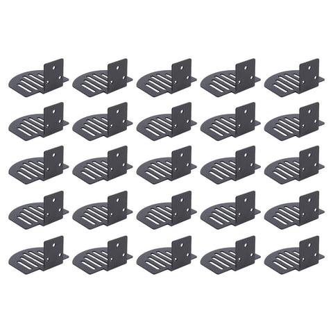 Standing Seam Snow Guard Waterproofing Heavy Duty Carbon Steel Fanshaped Roofing Snow Ice Stop In Australia - Darrahopens