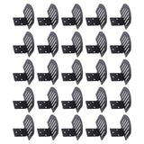 Standing Seam Snow Guard Waterproofing Heavy Duty Carbon Steel Fanshaped Roofing Snow Ice Stop