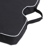 Folding Seat Cushion 600D Oxford Cloth Thick Ergonomic Portable Stadium Seat Chair Cushion for Sports Events Travel Hiking Fishing