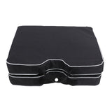 Folding Seat Cushion 600D Oxford Cloth Thick Ergonomic Portable Stadium Seat Chair Cushion for Sports Events Travel Hiking Fishing